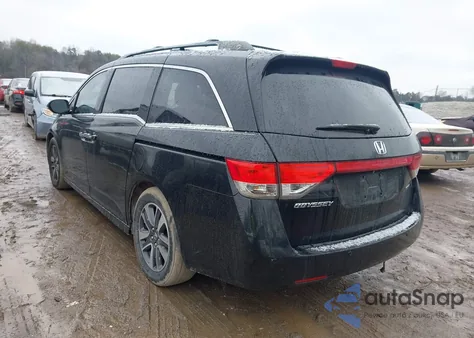 2014 Honda Odyssey Touring/Touring Elite from USA, damaged, VIN 5FNRL5H90EB090029